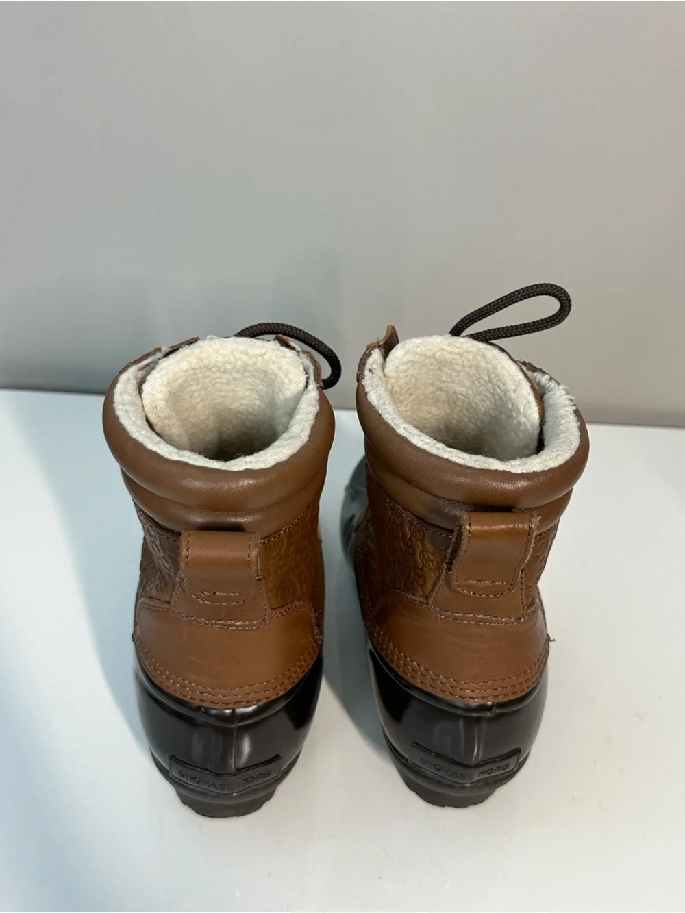 Michael Michael Kors Easton Duck Boots Size 6 Gorpcore Outdoor Rain